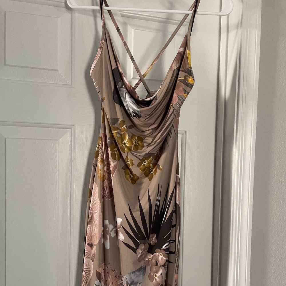 G by Guess Midi Dress Sexy Crossover Straps NWOT M